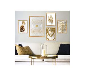 Wall Decoration - Διακοσμητικός Πίνακας 5 Τεμ. Wallity Wall Decoration