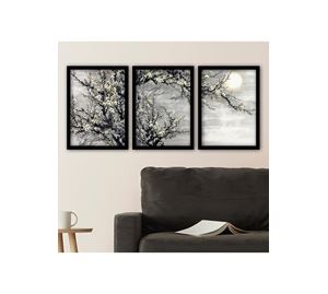 Wall Decoration - Διακοσμητικός Πίνακας Με Κορνίζα 3 Τεμ. Wallity Wall Decoration