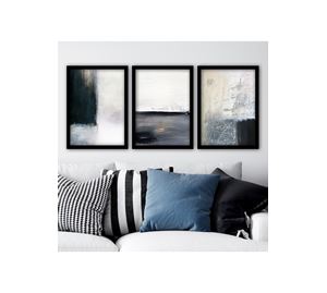 Home Deco - Διακοσμητικός Πίνακας Με Κορνίζα 3 Τεμ. Kalune Design Home Deco