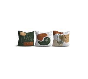 Home Deco Home Deco - Σετ Μαξιλαροθήκες 3 τμχKalune Design