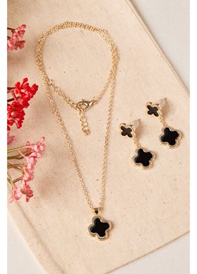 Γυναικείο Σετ Κολιέ - Σκουλαρίκι Mioli