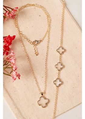 Γυναικείο Σετ Κολιέ -Βραχιόλι Mioli