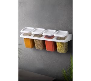 Kitchen Storage Boxes Kitchen Storage Boxes - Σετ Κουτιά Αποθήκευσης 4 τμχ Heritage