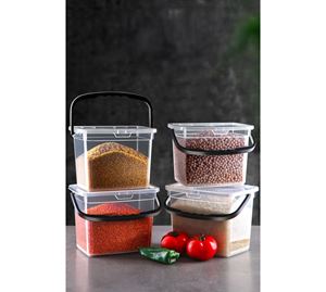 Kitchen Storage Boxes Kitchen Storage Boxes - Σετ Κουτί Αποθήκευσης (4 Τεμ.) Heritage