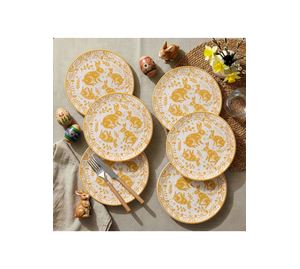 Kitchen Offers - Σετ Πιάτα 6 τμχ Hermia Kitchen Offers