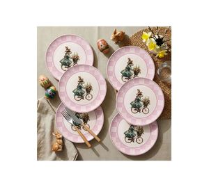 Kitchen Offers - Σετ Πιάτα 6 τμχ Hermia