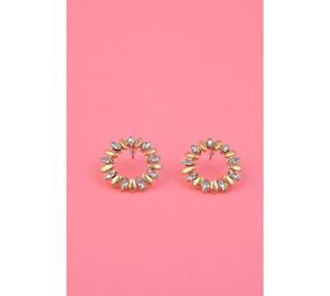  Sadie & Ava Jewels - Γυναικεία Σκουλαρίκια 2 τμχ Ava Collection 2025