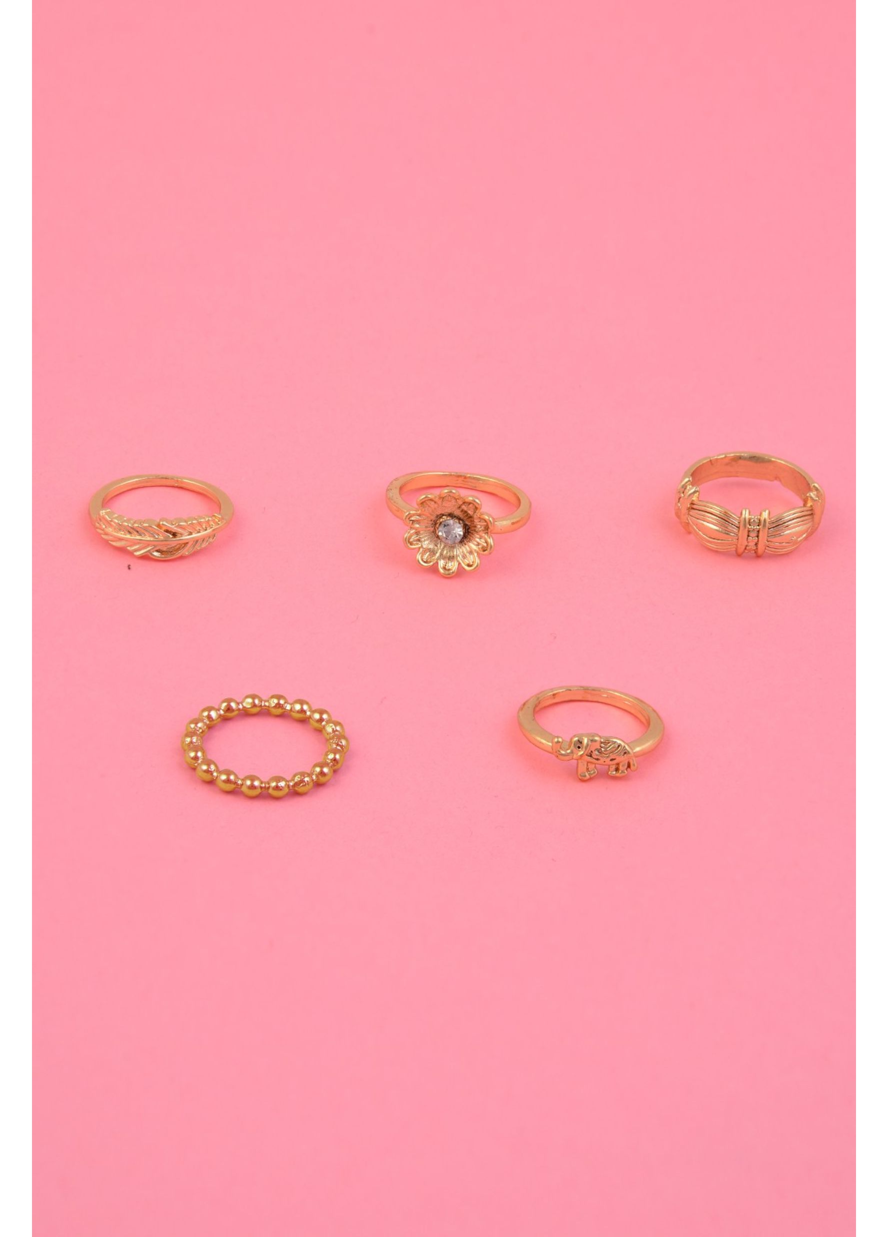 Jewels Shop Vol.1 - Γυναικεία Δαχτυλίδια 5 τμχ Aurrari