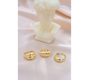 Jewels Shop - Γυναικεία Δαχτυλίδια 3 τμχ Aurrari Jewels Shop
