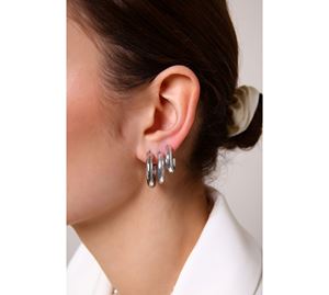  Sadie & Ava Jewels - Γυναικεία Σκουλαρίκια 3 τμχ Ava Collection 2025