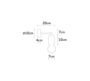 Deco Lighting - Φωτιστικό Τοίχου Opviq Deco Lighting