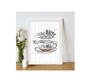 Home Deco - Διακοσμητικός Πίνακας Mdf Με Κορνίζα Kalune Design Home Deco