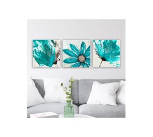Home Deco - Διακοσμητικός Πίνακας Ζωγραφικής Σε Καμβά 3 Τεμ. Kalune Design Home Deco