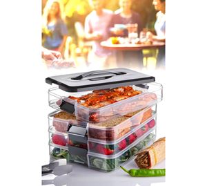 Kitchen Storage Boxes - Σετ Κουτιά Αποθήκευσης 4 τμχ Heritage Kitchen Storage Boxes