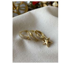 Solyn Jewels - Γυναικεία Σκουλαρίκια 3 τμχ Solyn Solyn Jewels