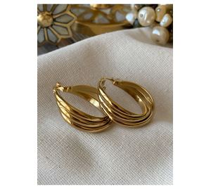 Jewels Shop - Γυναικεία Σκουλαρίκια 2 τμχ Solyn Jewels Shop