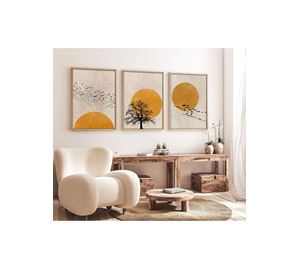 Home Bazaar Vol.1 Home Bazaar Vol.1 - Σετ Διακοσμητικοί Πίνακες 3 Τεμ. Kalune Design