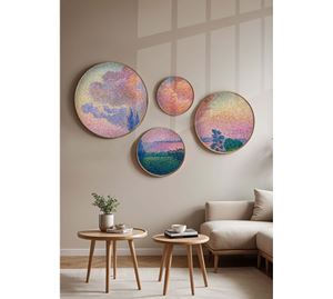 Wall Decoration - Διακοσμητικός Πίνακας Με Πλαίσιο MDF (4 Τεμ.) Wallity Wall Decoration