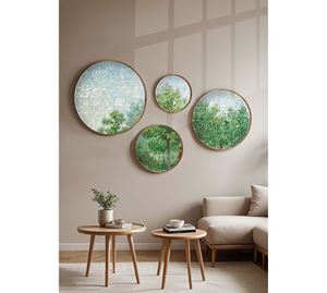 Wall Decoration - Διακοσμητικός Πίνακας Με Πλαίσιο MDF (4 Τεμ.) Wallity Wall Decoration