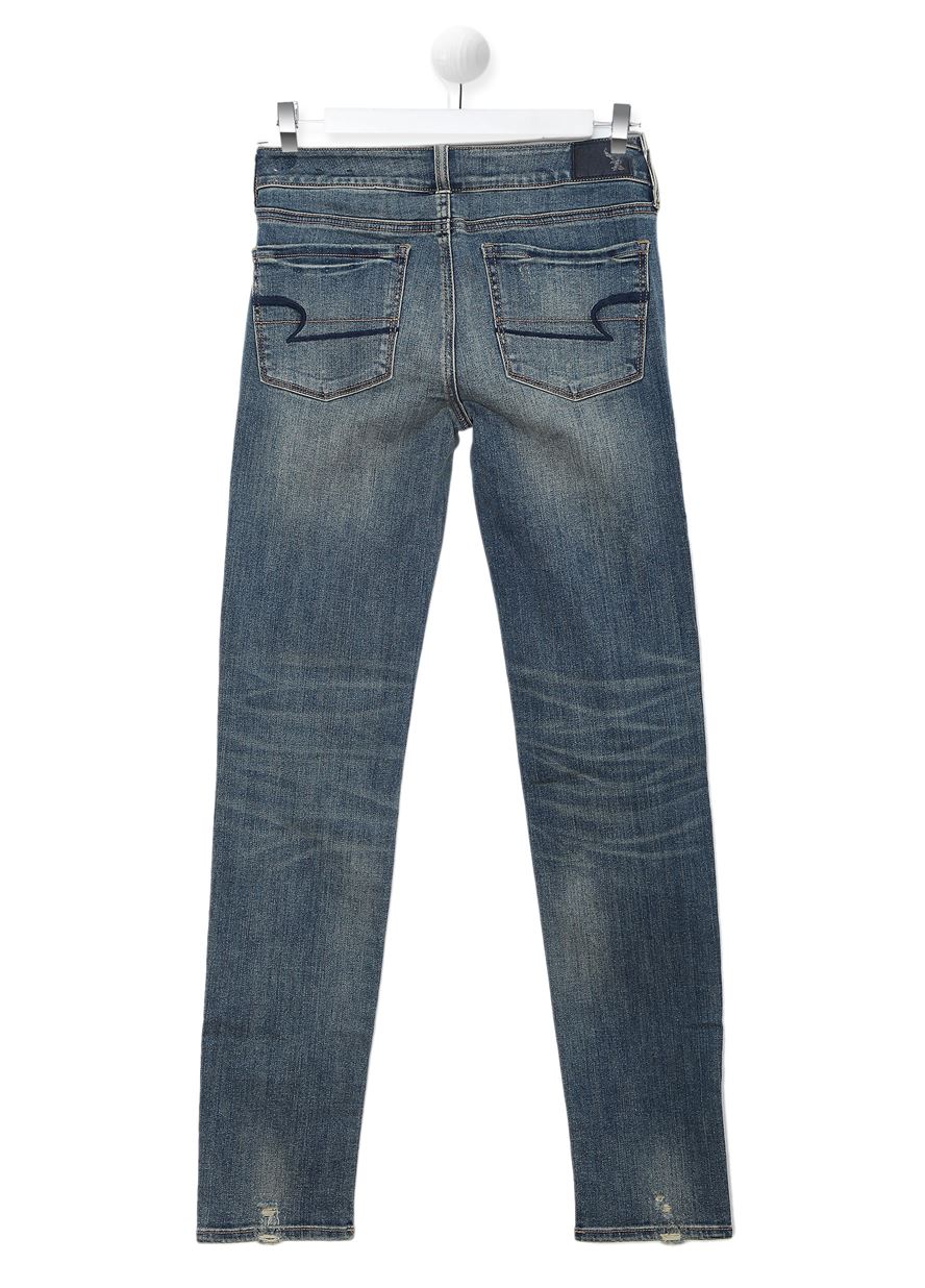 Γυναικείο Παντελόνι American Eagle με φθορέςφωτογραφία2