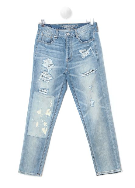 Γυναικείο Jean Παντελόνι με σκισίματα American Eagle