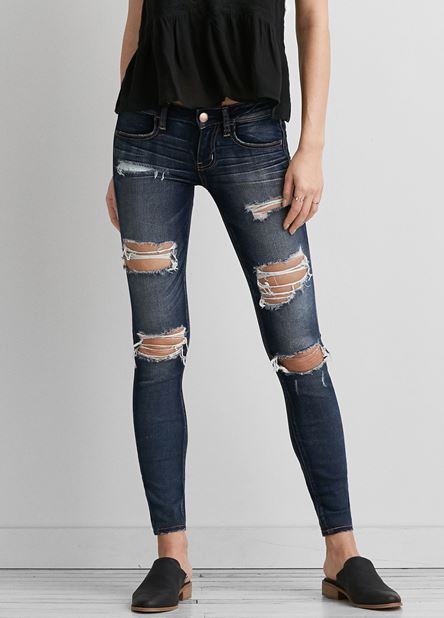 Γυναικείο Παντελόνι με σκίσιμο American Eagle