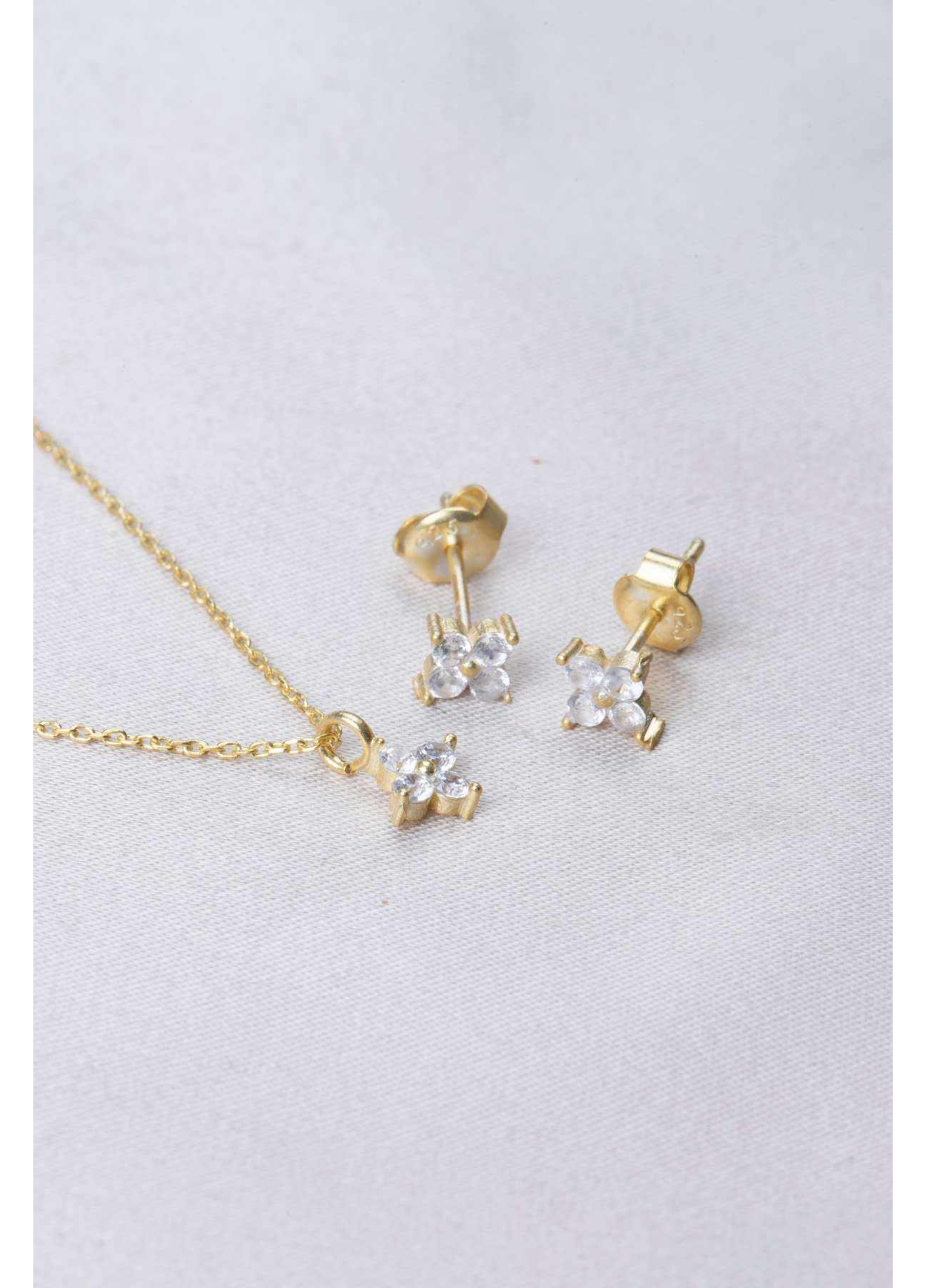 Jewels Shop Vol.2 Jewels Shop Vol.2 - Γυναικείο Σετ Κολιέ & Σκουλαρίκια Glint