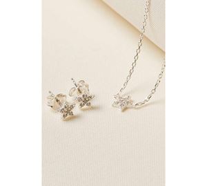 Jewels Shop Vol.2 - Γυναικείο Σετ Κολιέ & Σκουλαρίκια Glint