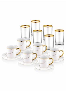 Σετ Φλυτζάνια & Ποτήρια Hermia