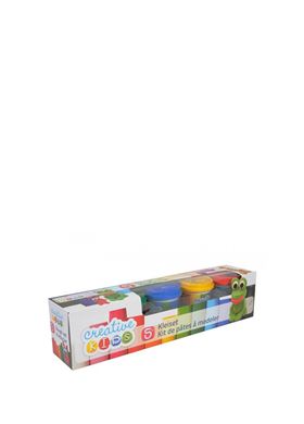 Πλαστελίνη Σετ 5 Βαζάκια 140gr Creative Kids