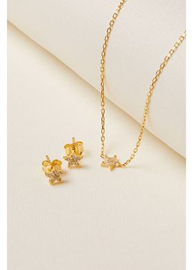 Γυναικείο Σετ Κολιέ - Σκουλαρίκι Mioli