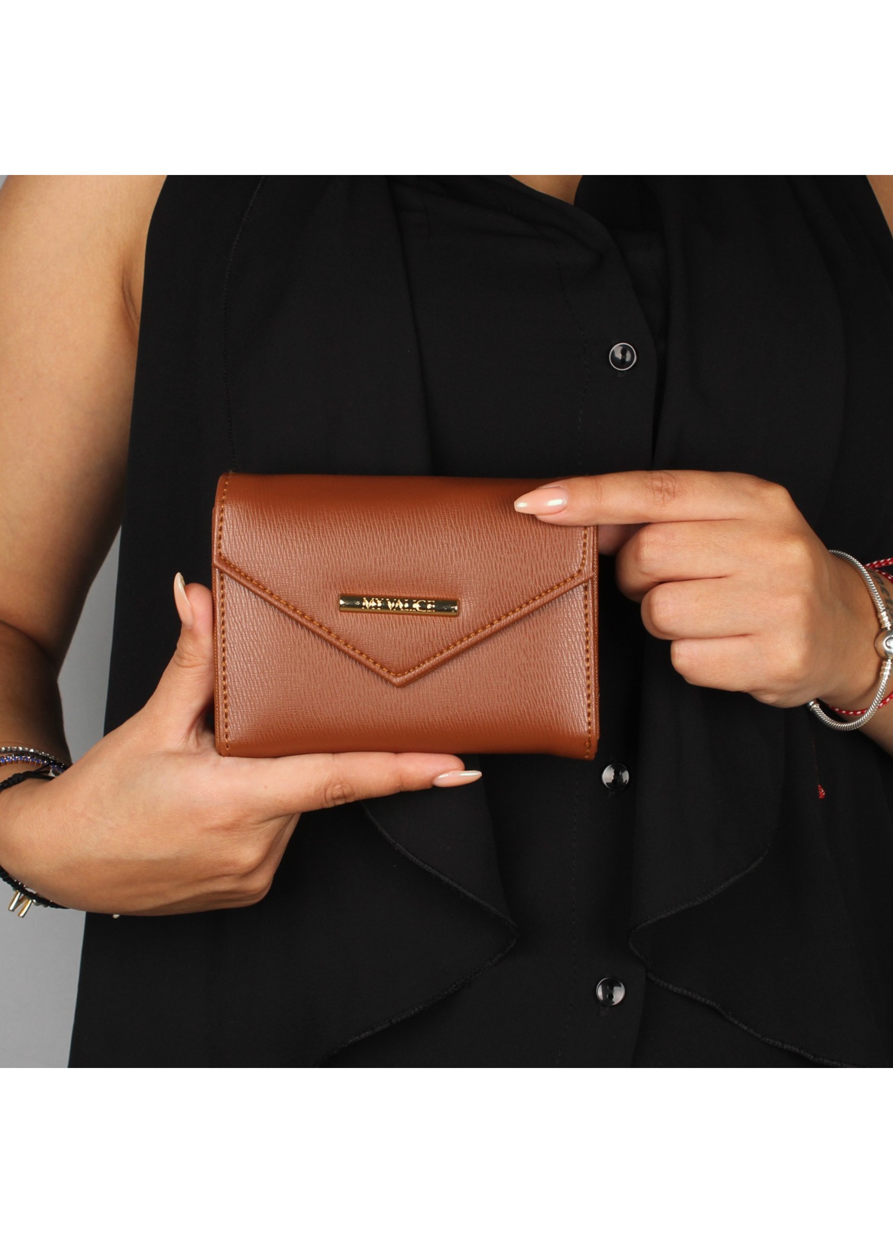 Accessories Shop Accessories Shop - Γυναικείο Δερμάτινο Πορτοφόλι/Θήκη Καρτών Myvalice