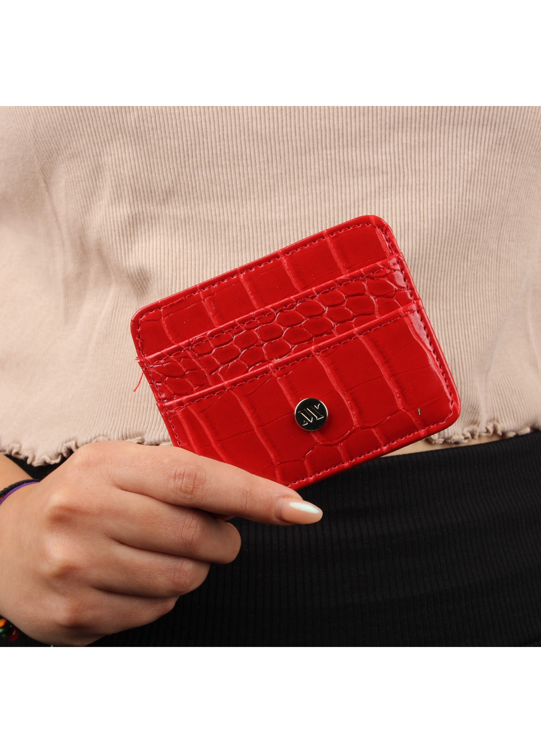 Accessories Shop Accessories Shop - Γυναικείο Δερμάτινο Πορτοφόλι/Θήκη Καρτών Myvalice