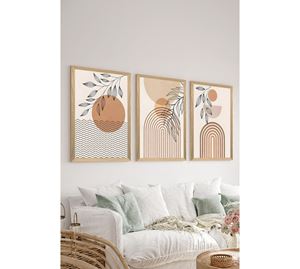 Home Deco - Διακοσμητικό Σετ Ζωγραφικής 3 Τεμ. Kalune Design