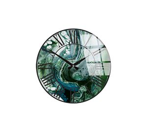 Wall Clock - Διακοσμητικό Γυάλινο Ρολόι Τοίχου Wallexpert Wall Clock