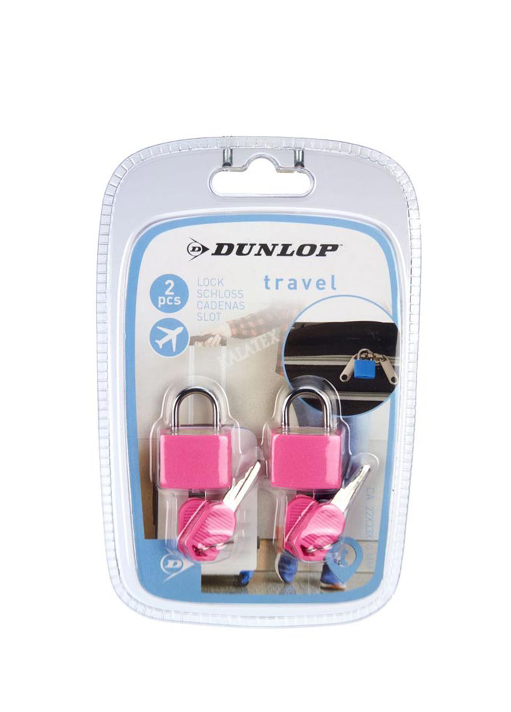 2 TSA Dunlop Travel Lock brandsGalaxy