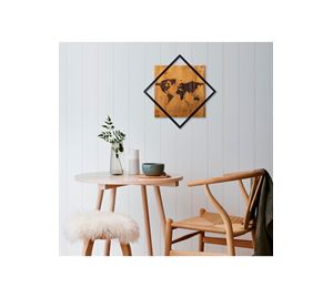 Home Deco - Ξύλινο Διακοσμητικό Τοίχου Kalune Design Home Deco