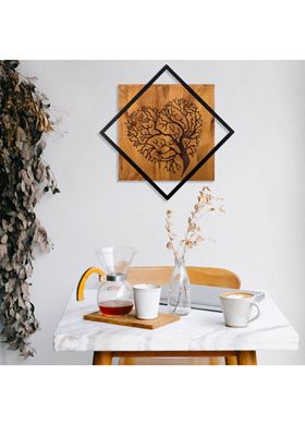 Ξύλινο Διακοσμητικό Τοίχου Kalune Design