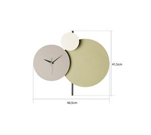Wall Clock - Διακοσμητικό Μεταλλικό Ρολόι Τοίχου Wallexpert Wall Clock