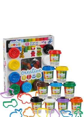 Σετ Βαζάκια Πλαστελίνης Creative Kids