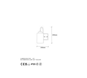 Deco Lighting Deco Lighting - Φωτιστικό Τοίχου Opviq