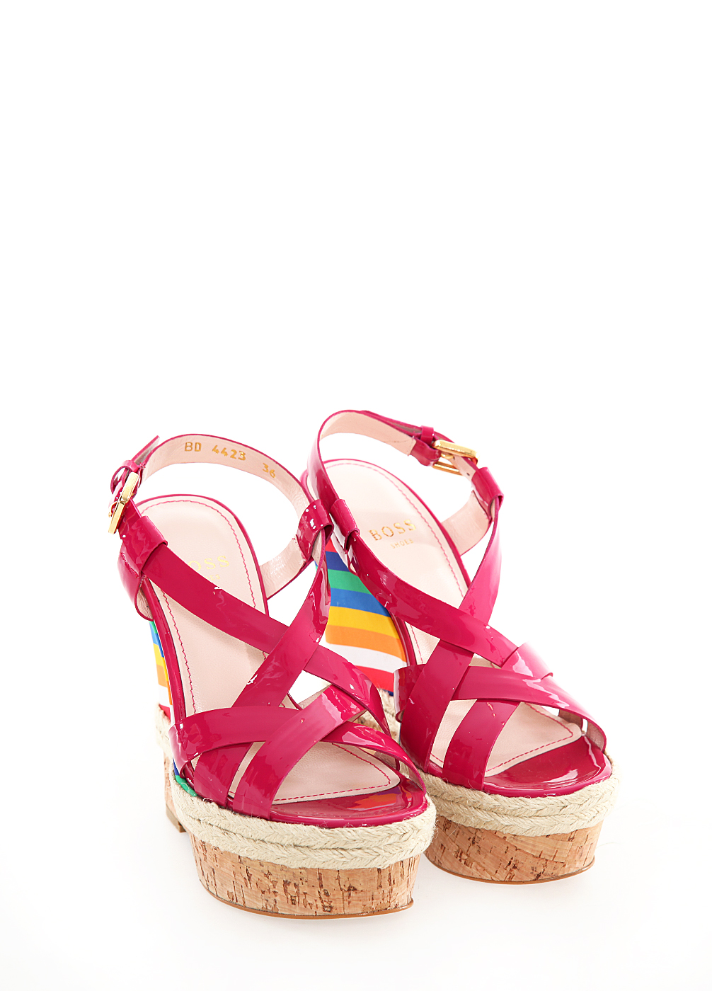 Shoes Bazaar Shoes Bazaar - Φούξια Πλατφόρμες Boss Shoes