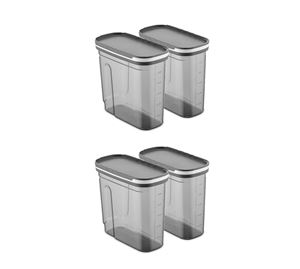 Kitchen Offers - Σετ Κουτάκια Αποθήκευσης 4 τμχ Hermia Kitchen Offers