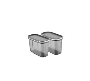 Kitchen Offers - Σετ Κουτάκια Αποθήκευσης 2 τμχ Hermia Kitchen Offers