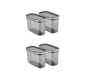 Kitchen Offers - Σετ Κουτάκια Αποθήκευσης 4 τμχ Hermia Kitchen Offers