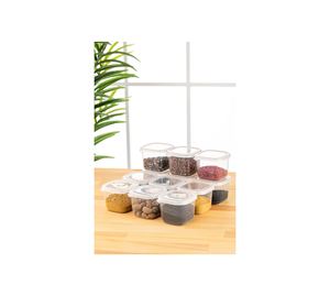 Kitchen Offers - Σετ Κουτιά Αποθήκευσης 12 τμχ Hermia Kitchen Offers