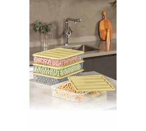 Kitchen Storage Boxes - Κουτία Αποθήκευσης 4 τμχ Heritage Kitchen Storage Boxes