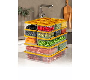 Kitchen Storage Boxes - Σετ Κουτιά Αποθήκευσης 15 τμχ Heritage Kitchen Storage Boxes