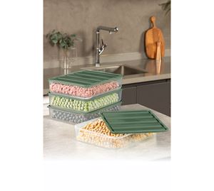 Kitchen Offers - Σετ Κουτιά Αποθήκευσης 4 τμχ Hermia Kitchen Offers