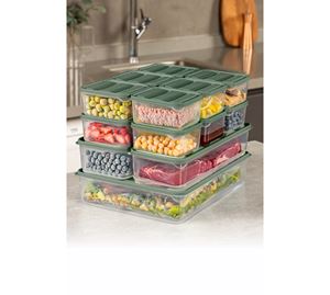 Kitchen Offers - Σετ Κουτιά Αποθήκευσης 15 τμχ Hermia Kitchen Offers